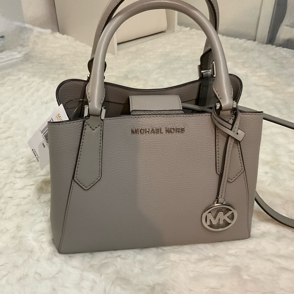 Michael Kors Pearl Grey Kimberly Bag